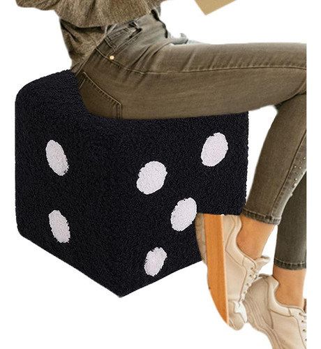 Silla Dice Stool Taburete De Entrada Para Puerta 7,87 X 7,87