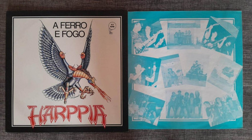 Harppia - A Ferro Fogo Ep Heavy Metal Iron Maiden Wild G123
