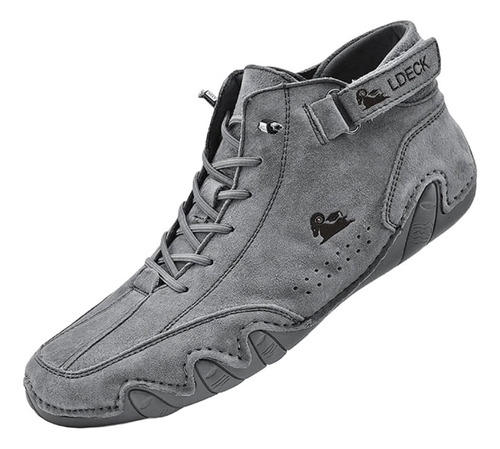 Botas Altas Italianas Hechas A Mano Con Velcrotranspirables