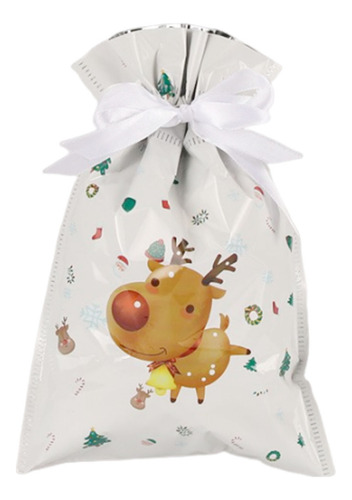 Bolsas De Regalo Con Cordones Navideños M 2024 New Christ 80