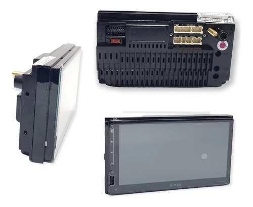 Imagem 2 de 5 de Multimídia 2 Din Android 10 7 Wi-fi Gps Usb Bt Sd 4x60 Rms