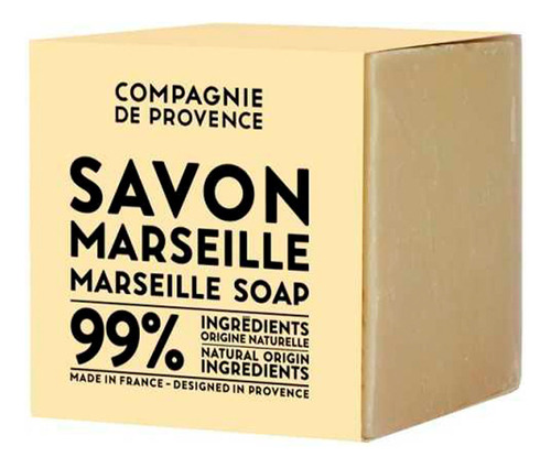 Jabon En Barra Marseille Soap Cube Palm 400 G 3c