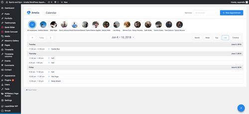 Amelia - Plugin De Agendamento Wordpress Premium