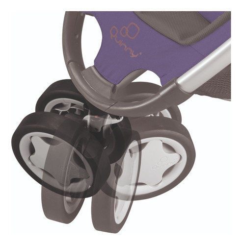 Coche De Bebé Quinny Zapp Xtra Color Violeta oscuro Color del chasis Gris plata