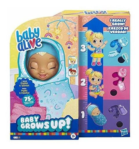 Baby Alive Baby Grows Up (happy) -happy Hope Or Merry Meadow