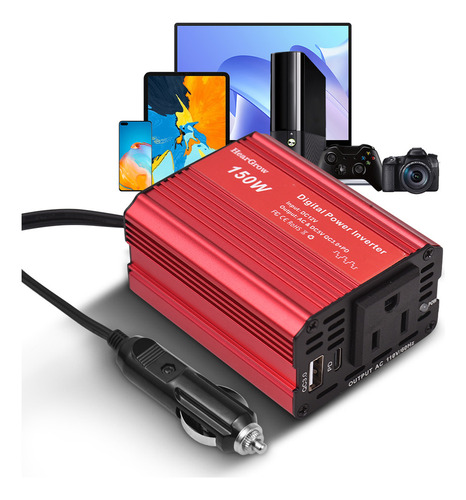 / Inversor Para Inversor De 150 W De Potencia, 110 V, Para