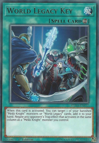 World Legacy Key - Exfo-en057 - Rare