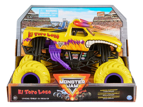 Monster Jam El Toro Loco Vehículo De Juguete