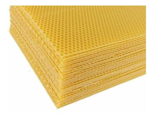 Molde Para Velas Cocaburra 30 Hojas De Cera De Abeja, Hojas