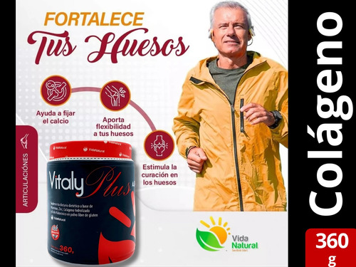 Vitaly Plus Ac Hialurónico + D Colágeno Hidrolizado Pack X 3