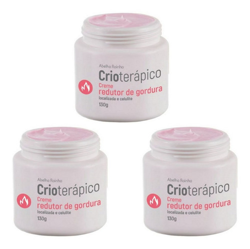 Creme Redutor Gordura Localizada Celulite Ar Hot Un 3 Cream