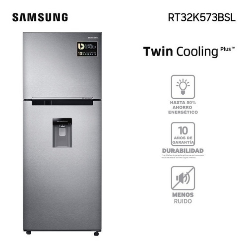 Heladera Samsung Twin Cooling Rt32k Garantía Oficial Samsung