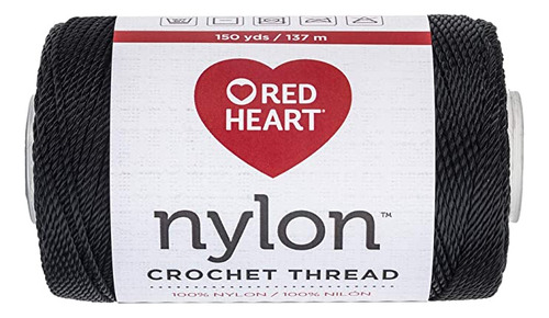 Red Heart Hilo De Ganchillo De Nailon