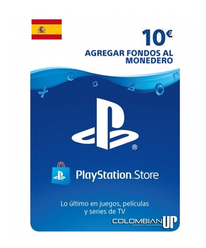 Tarjeta Psn 10 Euros Para Cuenta España Ps4 - Ps5