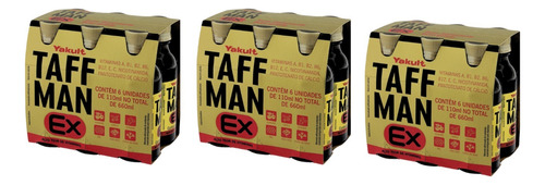  Taffman Ex Yakult Suplemento Alimentar Kit Com 18 Unidades