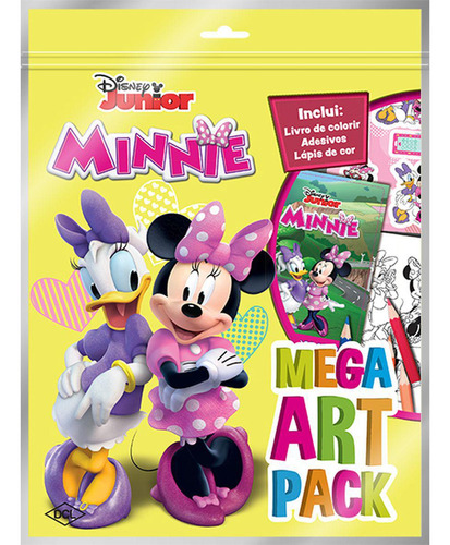 Livro Infantil Colorir Minnie Super Color Pack