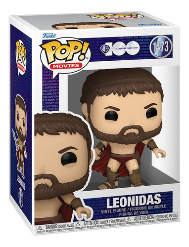 Funko Pop Leonidas #1473 Movies 300 Warner Bros