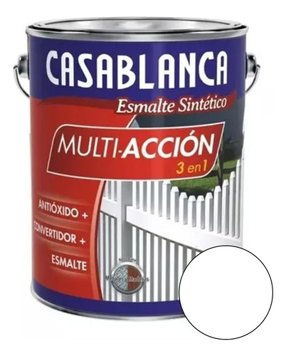 Esmalte Sintetico Convertidor Antioxido 3en1 20lt Pintumm Color Blanco