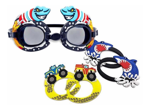 Eyepop Transform 3 Goggles Set Natación Niños Gafas  