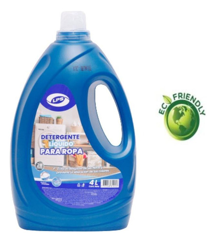 Detergente Líguido Ropa Biodegradable 4l
