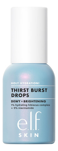 E.l.f. Skin Holy Hydration! Thirst Burst Drops, Suero Para