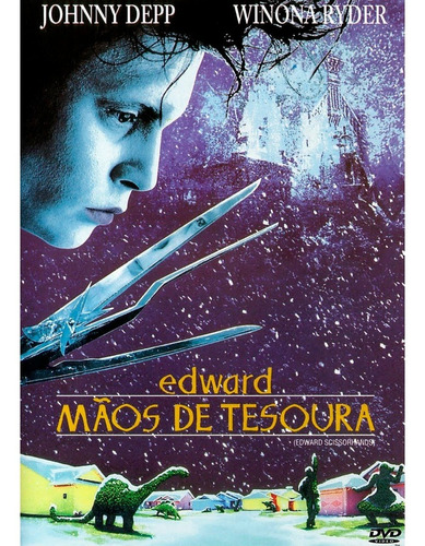 Dvd Edwards Mãos De Tesoura -original-lacrado - Colecionador