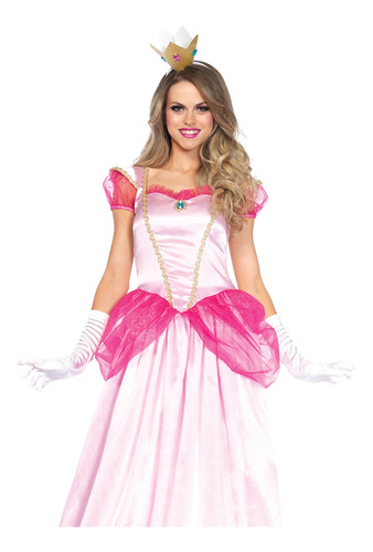 Disfraz Talla Xsmall Para Mujer De Princesa Rosa Halloween