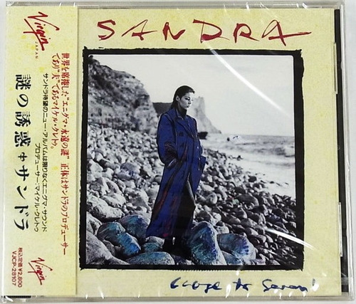 Sandra Cd Close To Seven Japon 1992 +obi+booklet Nuevo+envio