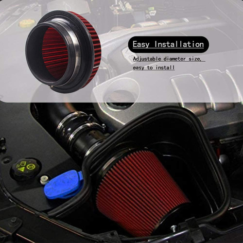 Filtro De Aire Universal Para Automóvil De 4 Pulgadas Y 100