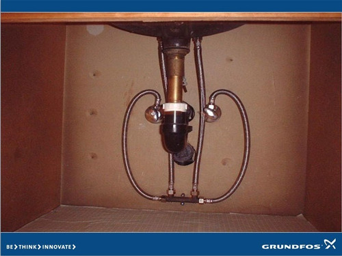 Kit Sistema Recirculacion Agua Caliente Grundfos 2 Niveles