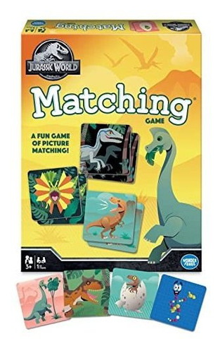 Wonder Forge Jurassic World Matching For Boys & Girls De 3 A