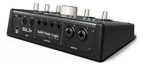 Interface De Áudio Solid State Logic Ssl 2+ Mkii 2x4 Usb