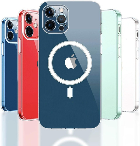 Kiket Funda Magn Tica Transparente Compatible Con iPhone