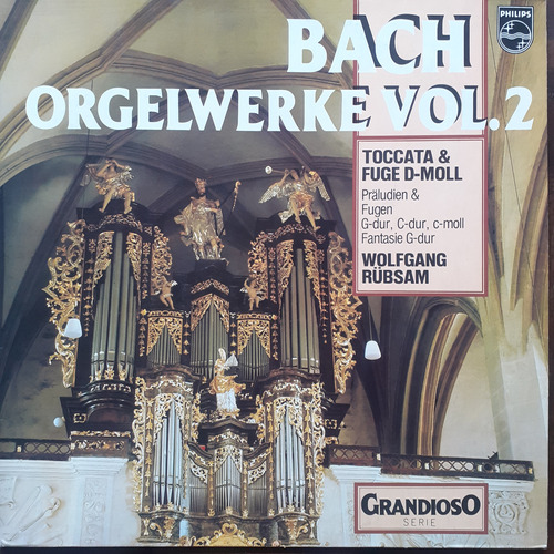 Vinilo Lp - Bach (orgelwerke - Vol.2) Serie Grandioso