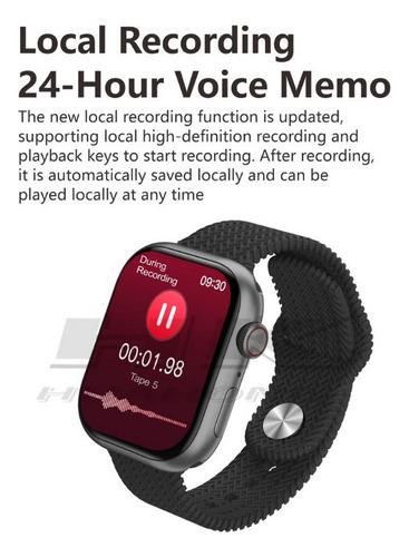 Z Reloj Inteligente Hk9 Pro Plus Nfc De 2 Gb Rom Island Dynami