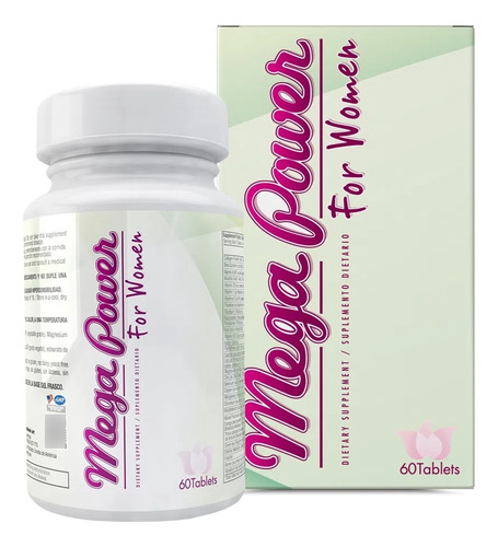 Meg Power For Women 60 Tablet Multivitaminico Para Mujer