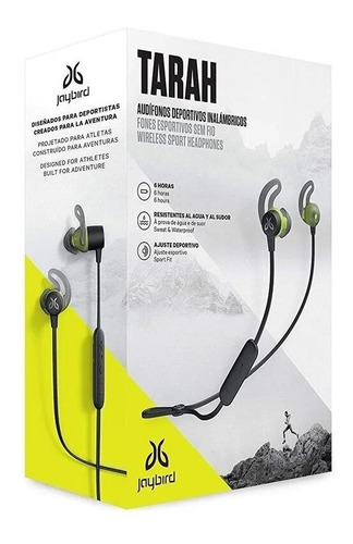 Audifono C/microf. Jaybird Tarah Bluetooth Waterproof 6h