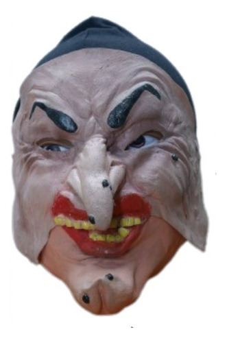 Máscara Halloween - Bruja 2 Piezas Nuevo 