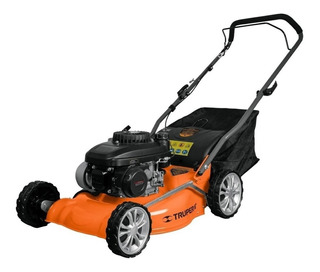 Cortadora de césped a nafta Truper P-418 color naranja con potencia de 4hp