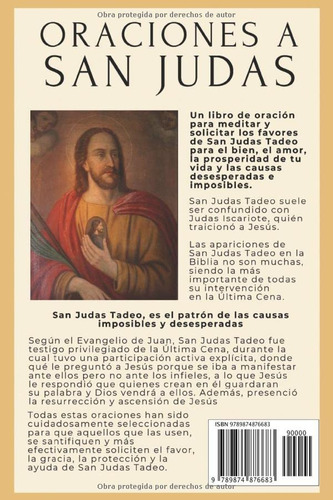 Libro: Oraciones A San Judas: Libro De Oración A San Judas