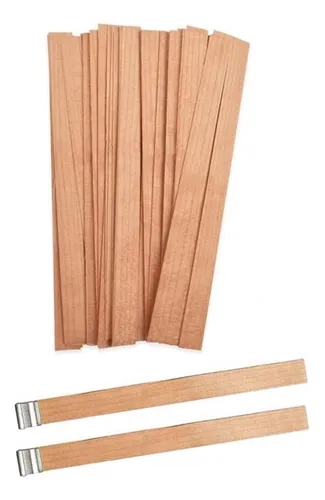 comprar . Mechas De Madera Para Velas, 100 Mechas De Madera Para