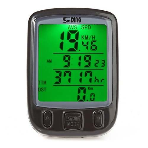 Odometro Velocímetro Para Bicicleta Con Luz De Fondo Noche