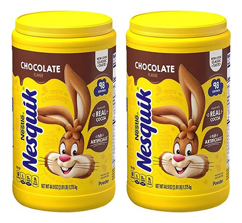 2 Chocolate Nesquick 1.27 Kilos - Kg a $62700