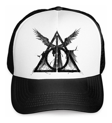 Gorra Harry Potter Reliquia Muerte Varita Piedra Capa Unisex