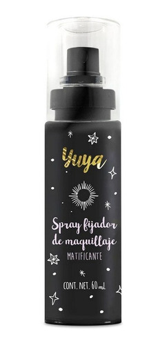 Imagen 1 de 4 de Spray Fijador De Maquillaje Yuya 60ml Duración Y Sin Brillo