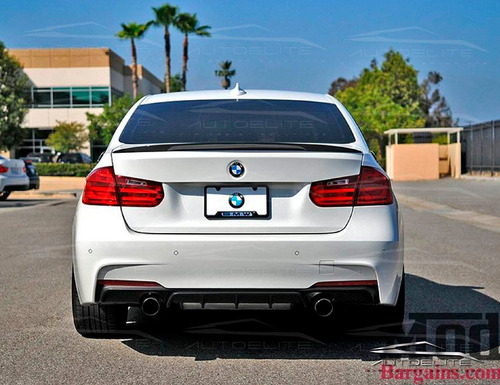 Imagen 6 de 10 de Difusor Facia Trasera Bmw Serie 3 F30 M Performanc 2012-2018