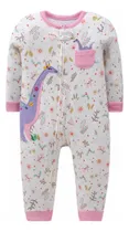 Comprar Ropa De Bebe - Pijamas Sin Pies Para Bebes Niña 100% Algodon