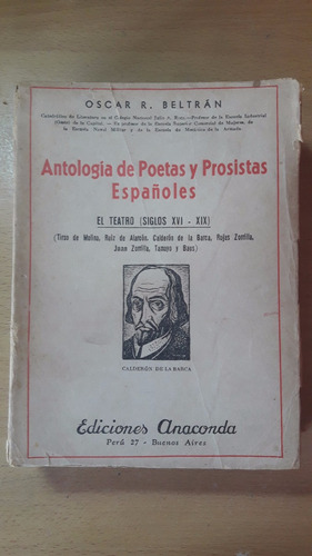 Antologia De Poetas Y Prosistas Españoles Beltran 1973