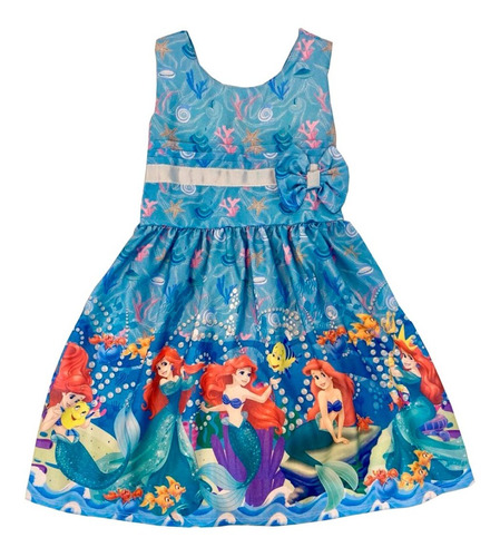 Vestido Infantil Frozen 