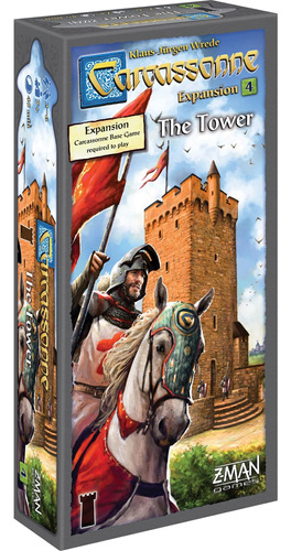 Expansión Del Juego De Mesa Carcassonne The Tower: ¡alcanza 